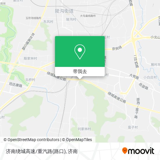 济南绕城高速/重汽路(路口)地图