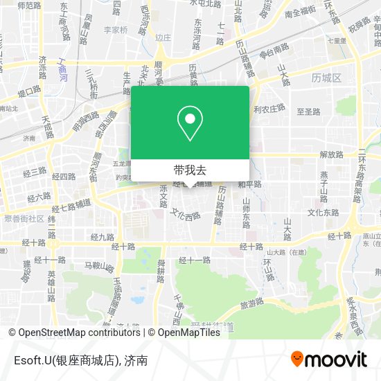 Esoft.U(银座商城店)地图
