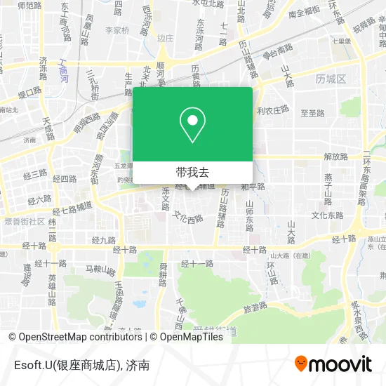 Esoft.U(银座商城店)地图