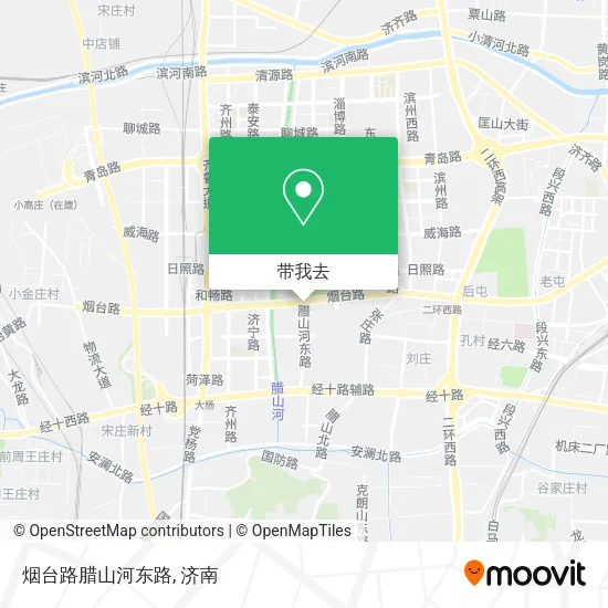 烟台路腊山河东路地图