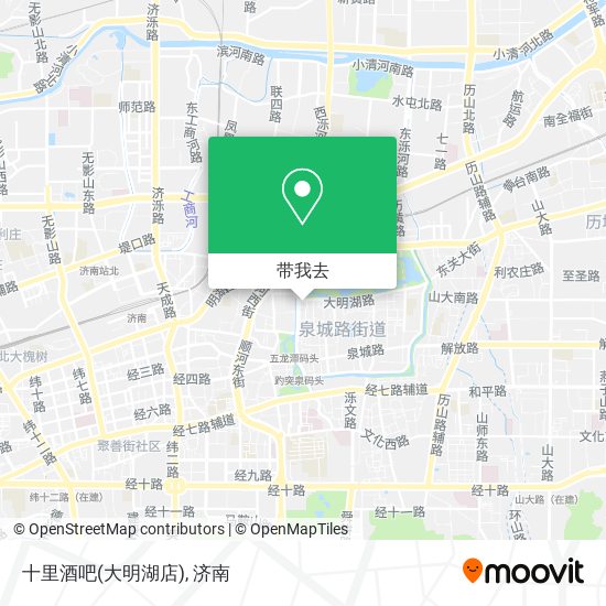 十里酒吧(大明湖店)地图