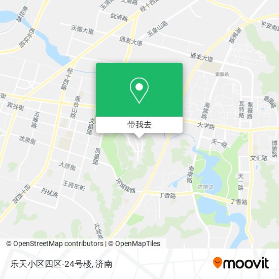 乐天小区四区-24号楼地图