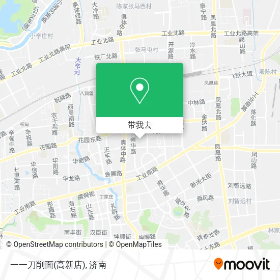 一一刀削面(高新店)地图