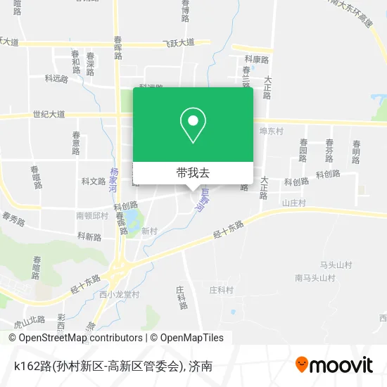 k162路(孙村新区-高新区管委会)地图