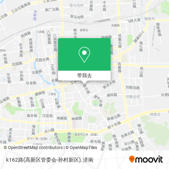 k162路(高新区管委会-孙村新区)地图