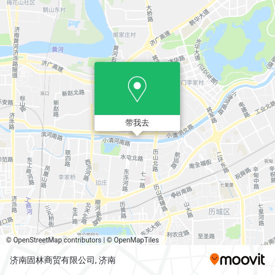 济南固林商贸有限公司地图