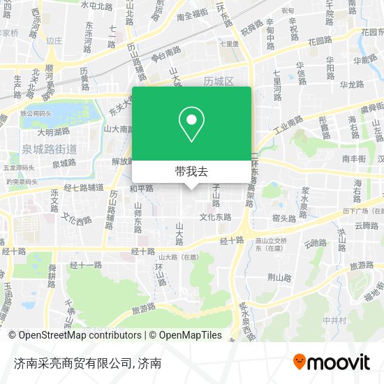 济南采亮商贸有限公司地图