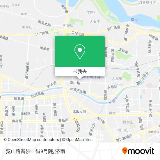 粟山路新沙一街9号院地图