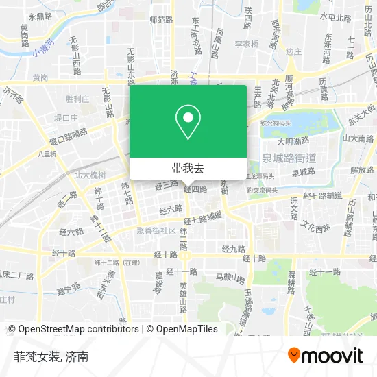 菲梵女装地图