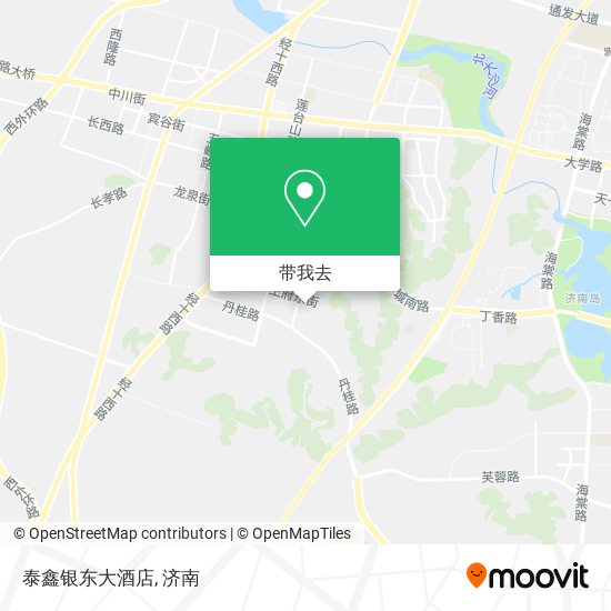 泰鑫银东大酒店地图