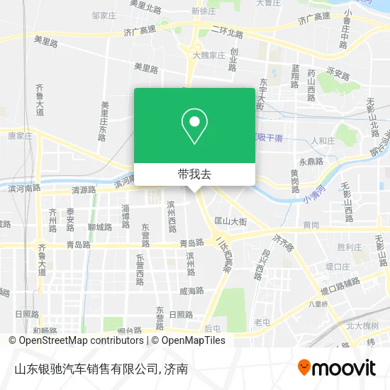 山东银驰汽车销售有限公司地图