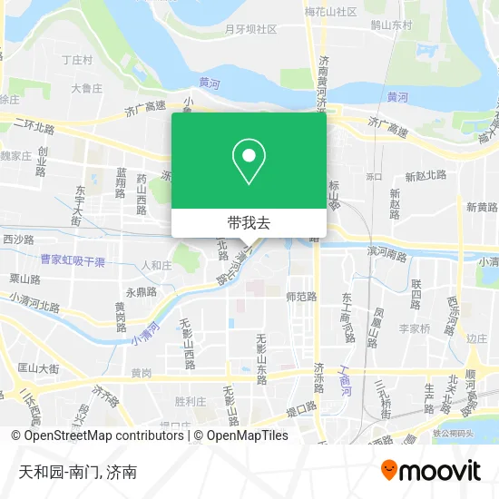 天和园-南门地图