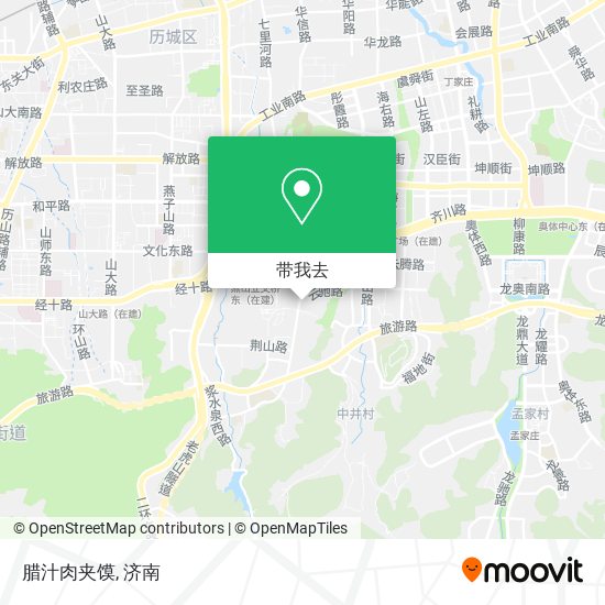 腊汁肉夹馍地图