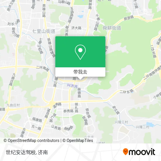 世纪安达驾校地图