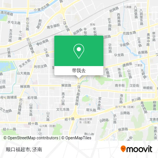 顺口福超市地图