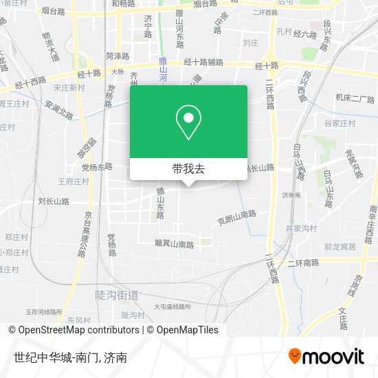 世纪中华城-南门地图
