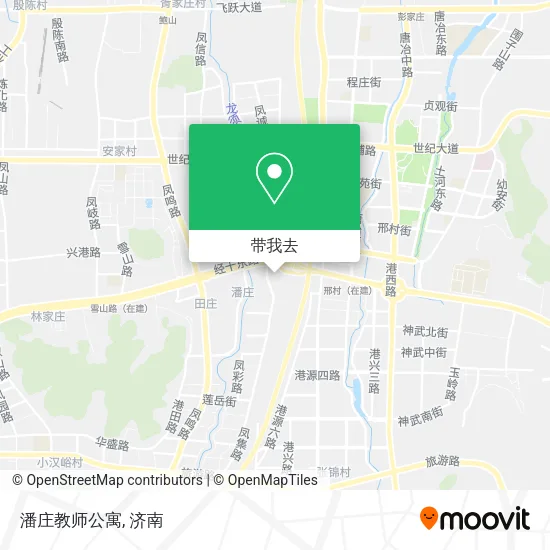 潘庄教师公寓地图