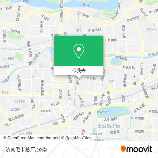 济南毛巾总厂地图