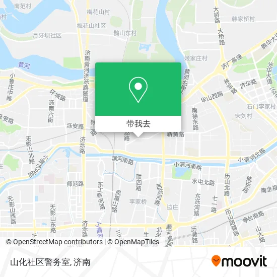 山化社区警务室地图