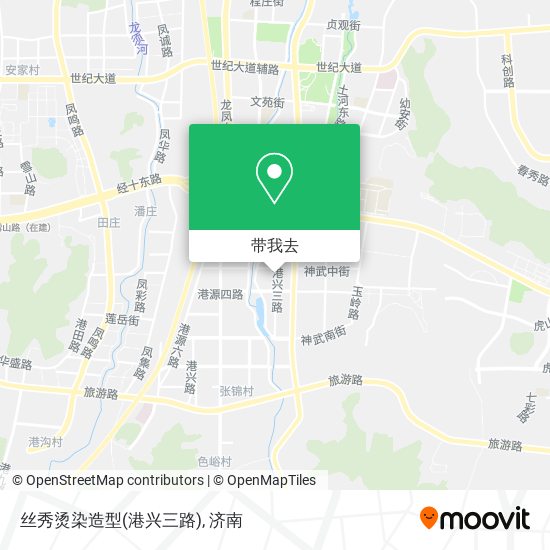 丝秀烫染造型(港兴三路)地图
