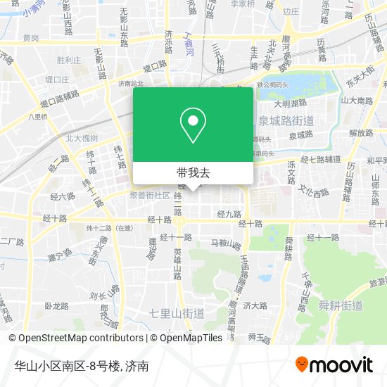 华山小区南区-8号楼地图