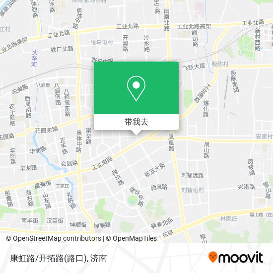 康虹路/开拓路(路口)地图