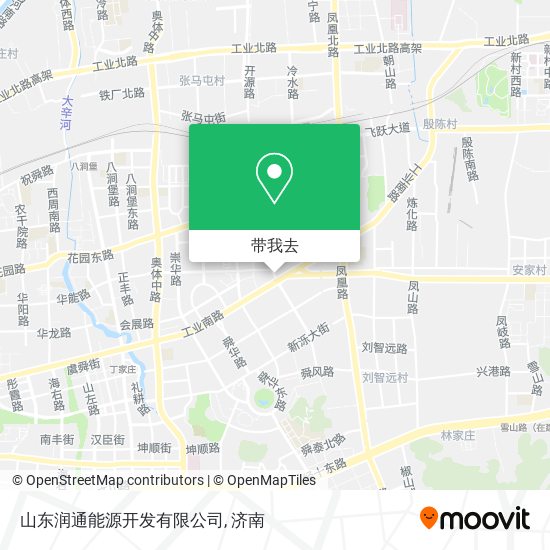 山东润通能源开发有限公司地图