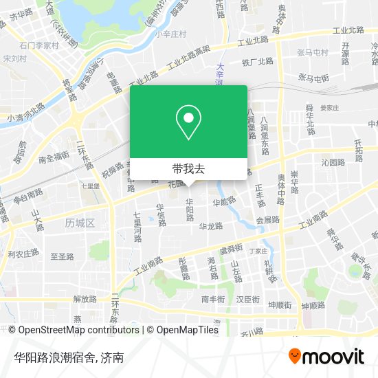 华阳路浪潮宿舍地图