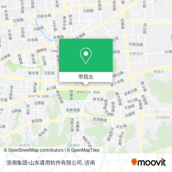 浪潮集团-山东通用软件有限公司地图