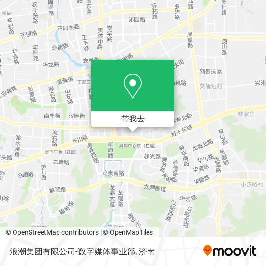 浪潮集团有限公司-数字媒体事业部地图
