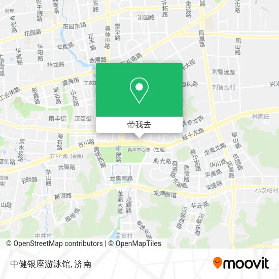 中健银座游泳馆地图