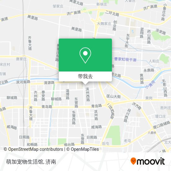 萌加宠物生活馆地图