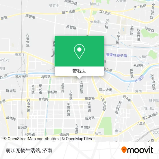 萌加宠物生活馆地图