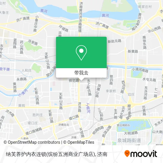 纳芙养护内衣连锁(缤纷五洲商业广场店)地图