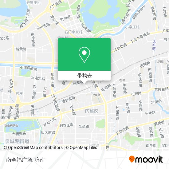 南全福广场地图