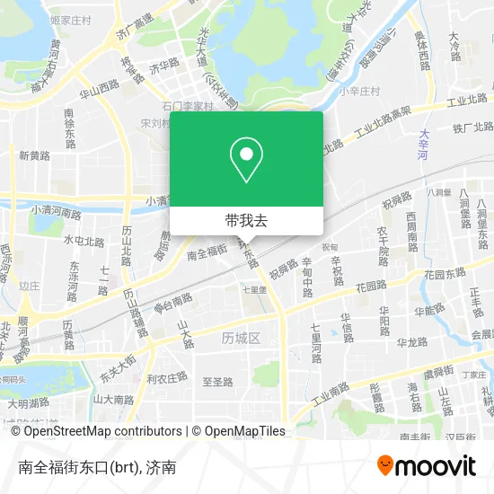 南全福街东口(brt)地图