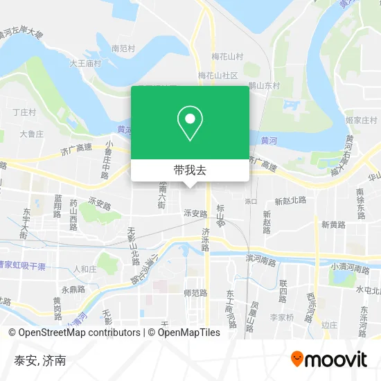 泰安地图