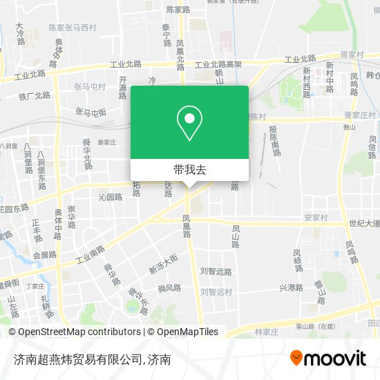 济南超燕炜贸易有限公司地图