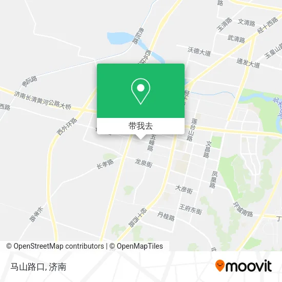 马山路口地图