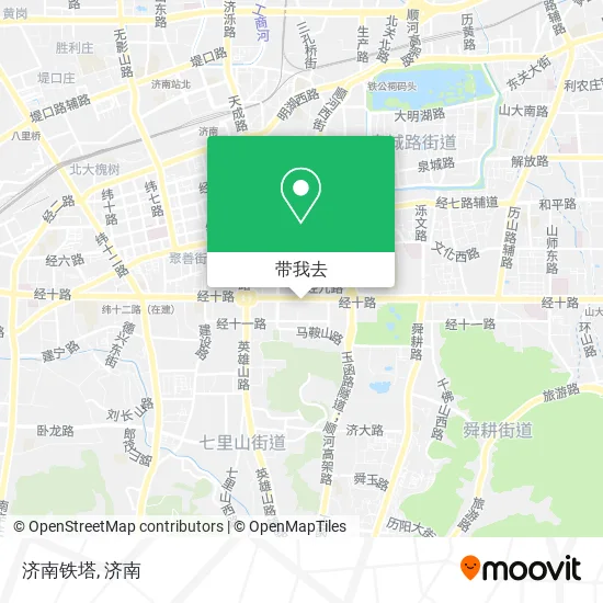 济南铁塔地图