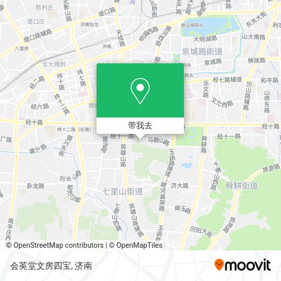 会英堂文房四宝地图