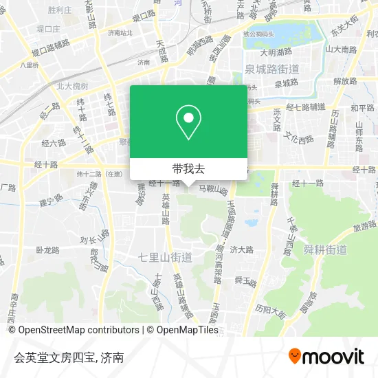 会英堂文房四宝地图