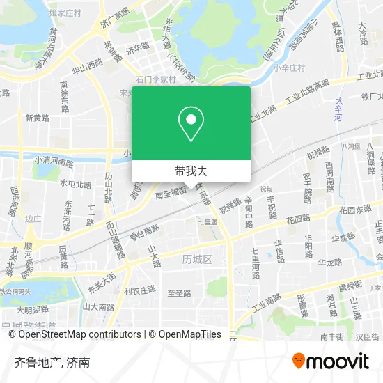 齐鲁地产地图