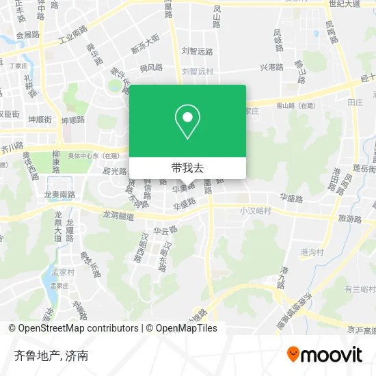 齐鲁地产地图
