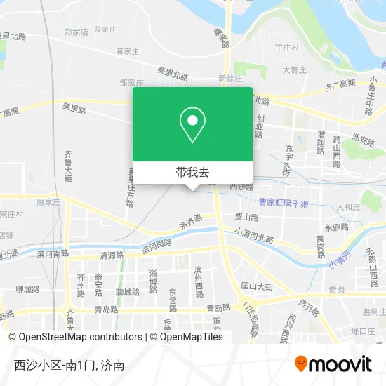 西沙小区-南1门地图