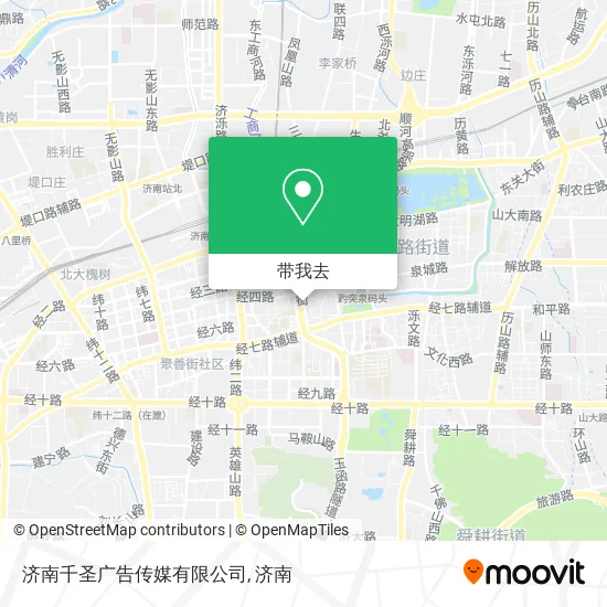 济南千圣广告传媒有限公司地图