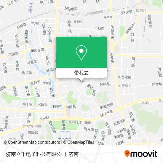 济南立千电子科技有限公司地图