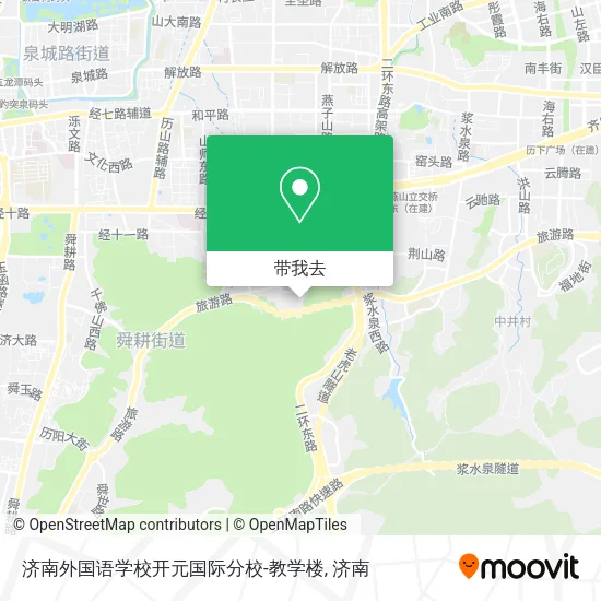 济南外国语学校开元国际分校-教学楼地图