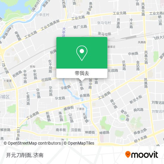 开元刀削面地图