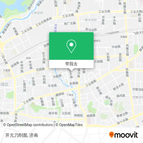 开元刀削面地图